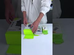 Premium kartonnen verpakkingsdoos Glanzend UV-drukdoos Autoplaadbare opvouwbare verpakkingsdozen