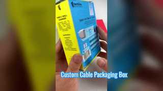 Aangepaste USB C-kabelverpakking