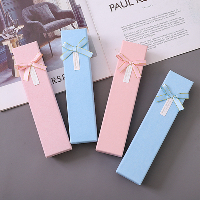 Groothandel Ring Ketting Juwelen Geschenkpapierdoos Fluweel Juwelen High End PU Ledendoos