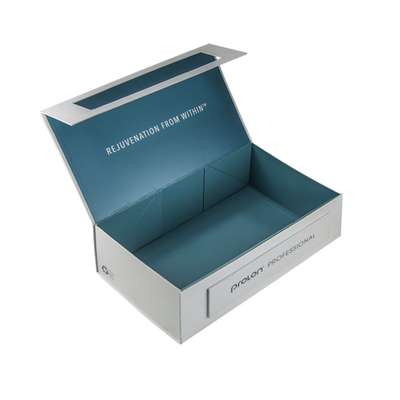 Het gevouwen 1200g-Vakje Mailer van de Karton Magnetische Gift met het Boekstijl van de Lintsluiting