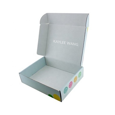 ODM Duurzaam Karton Plain White Mailer Dozen Kleding Verpakking Voor Hoed Dress Schoenen
