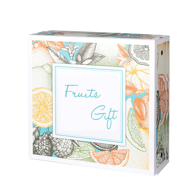 Het golf van de de Giftdoos van Takeway Apple Verpakkende Fruit en Plantaardige Verpakkende Dozen 3Layer
