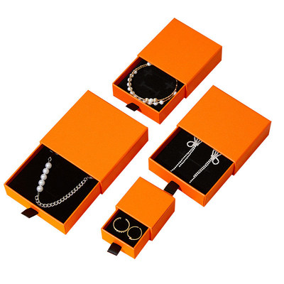 Luxe juwelen halsketting armband oorbellen ring doos lade juwelen opslagdoos