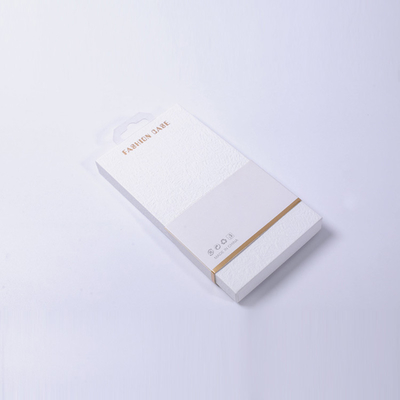 Custom Logo Cell Phone Case Package Box Hard Paper Drawer Box Voor telefooncasing verpakking