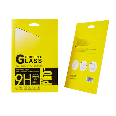 Aangepaste het Schermwacht Packaging Paper Box voor Aangemaakte Glasfilm