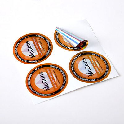 Naar maat gemaakte Zaken om de Druk van de de Kleurencompensatie van Stickerlabelsr CMYK 4