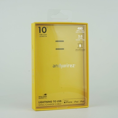 OEM Custom Cable Line Electronics Packaging Box Display Box Met Blister