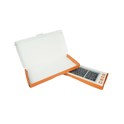 Biologisch afbreekbaar Custom Logo Keyboard Grote verzendmailmachine Kraftpapierdozen voor elektronica Verpakkingsdoos