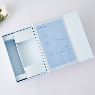 Custom Logo Karton Papier Geschenkdoos Kosmetisch Product Walter Verpakkingsdoos Met Magnetisch Deksel