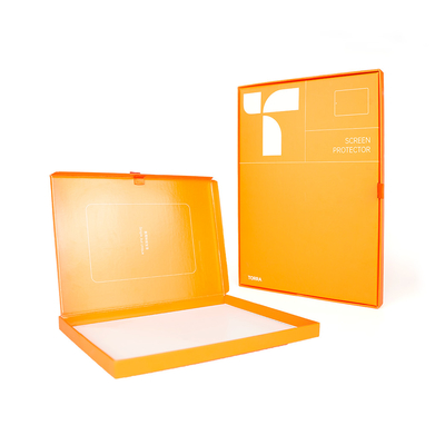 Tabletcomputer gehard glasverpakking met aangepaste typen en spons accessoires