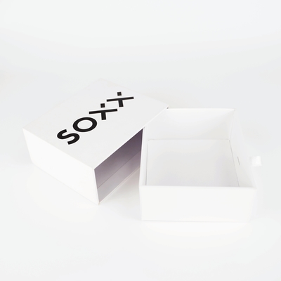 Op maat gemaakte luxe kartonpapier sieraden laden doos trekken uit schuifpapier dozen verpakking