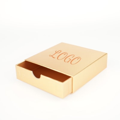 Custom Luxury Gold Drawer Box Sieraden Papier Doos Verpakking Glijden Uit Gift Doos Pakket Met Logo