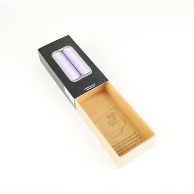 Luxe kleine glijdende parfum doos laden verpakking horloge band cadeaubon pakket voor slimme elektronische producten