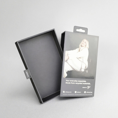 Herbruikbare op maat gemaakte slipcase voor telefoongeschikte rigide kartonnen verpakking cadeaubon