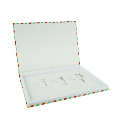 Custom logo recyclebare boekvormige dozen voor tabletpad screen protector verpakking
