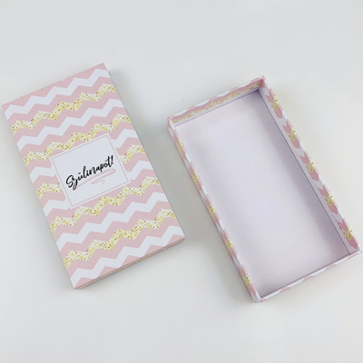 Op maat gemaakte, elegante design mobiele telefoonhoes Papierverpakking Retail Box voor mobiele telefoonhoesjes