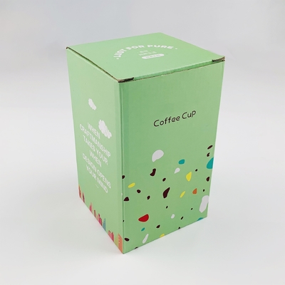Custom Tea Coffee Cup Packaging Box Mug Gift Paper Package Box met logo voor glazen kopjes