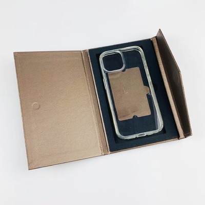 Op maat gedrukte doos Verpakking van mobiele telefoonhoesjes voor verzending Opvouwbare doos Verpakking van telefoonhoesjes Enveloppenverpakking