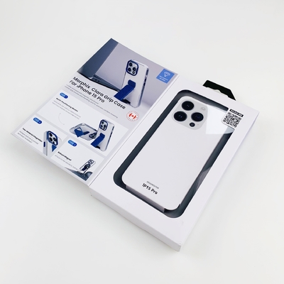 Groothandel Recyclebare telefoonhoes Verpakking offsetprinter cmyk Custom Phone Case Box Verpakking voor iPhone 15 16 pro