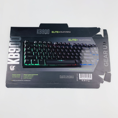 Gepersonaliseerd logo elektronisch verpakkingsdoos toetsenborddoos Computeraccessoires Verpakkingsdoos Opvouwbare doos
