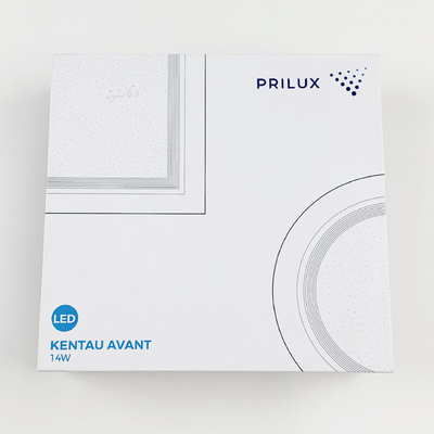 Gepersonaliseerde papier invoeging die-snijden Magnetische producten Verpakking cadeaubon Voor LED-verlichtingsproducten