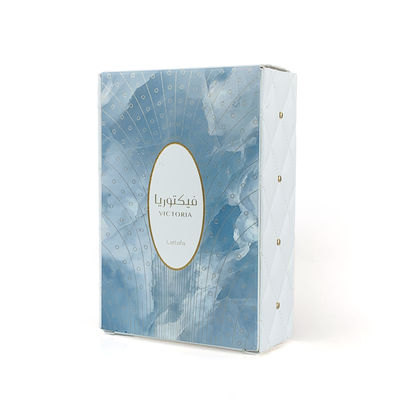 Op maat gemaakte Victoriaanse prinsessenstijl lederen doos cadeau parfum verpakking luxe sieraden cosmetica doos verpakking